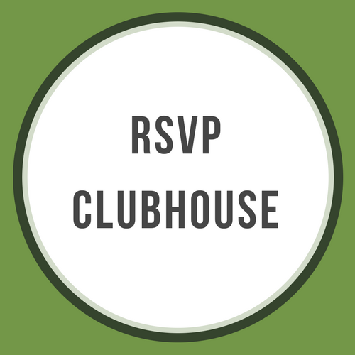 rsvp clubhouse in a green circle