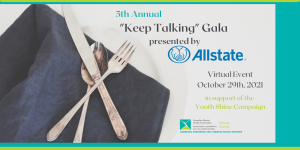 5th Annual Keep Talking Gala web banner
