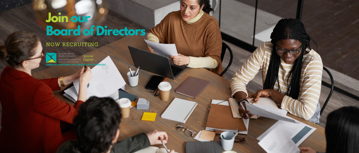Join our CMHA SCB Board of Directors!